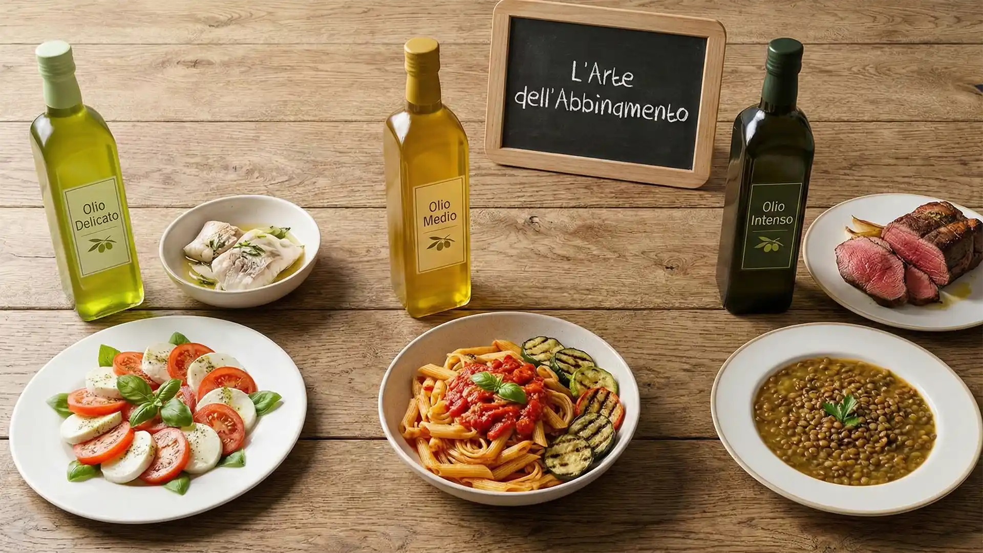 L’Arte Dell’Abbinamento – Quale Olio Per Quale Piatto L’Arte dell’Abbinamento: Quale Olio per Quale Piatto?